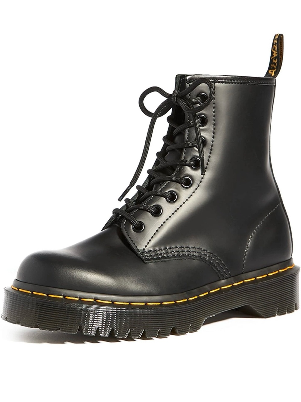 DR. MARTENS 1460 Bex Boots Black Smooth New